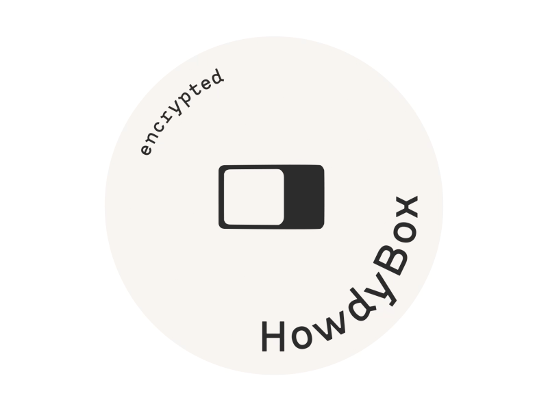 HowdyBox Motion Button: Cat animation illustration logo motion design motion graphics