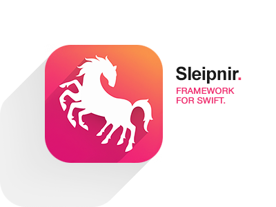 Sleipnir app application framework horse icon ios iphone mobile objective c swift