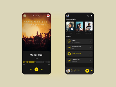 Music Player app dailyui designer graphic design mobileapp musicapp musicplayer ui uiux uiux design ux design