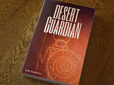 Desert Guardian Book Cover book cover graphic design illustration