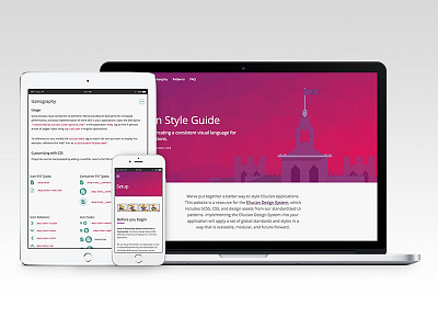 Ellucian Design System & Style Guide design system pattern library standards style guide ux