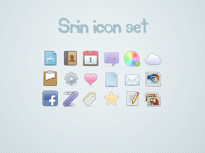 Srin icon set 32px