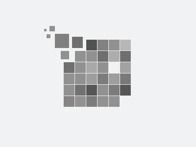 P for Pixl grey logo pixel