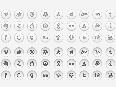 Simple Social Icons