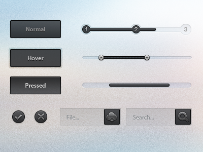 Simply Dark buttons dark interface simple ui user