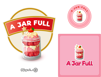 A Jar Full branding design graphic design icon illustration logo typography ui ux vector