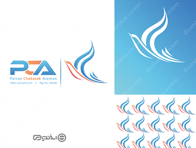 CHAKAVAK(چکاوک) branding design graphic design icon illustration logo typography ui ux vector