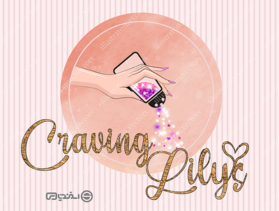 Craving Lilys branding design graphic design icon illustration logo typography ui ux vector