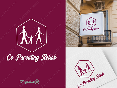 Co parenting branding design graphic design icon illustration logo typography ui ux vector