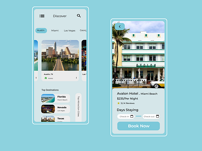 Booking Hotel App Concept