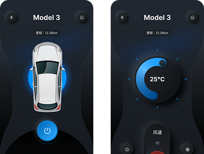 UX UI Car App design