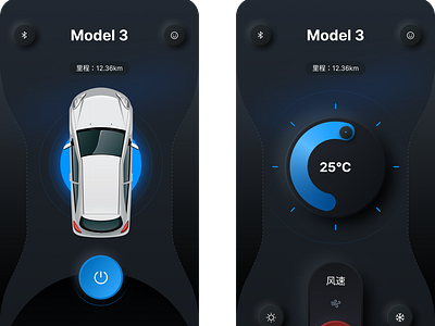 UX UI Car App design