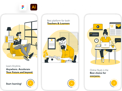 UX UI eLearning App