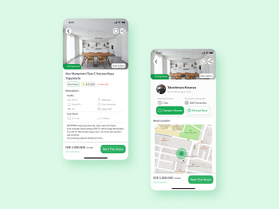 Room Rental App | Design Exploration