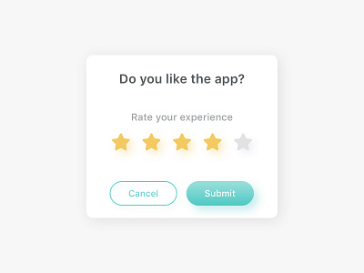 Daily UI #016 - Pop-Up / Overlay dailyui overlay popup rating