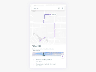 Daily UI #020 - Location Tracker dailyui location map