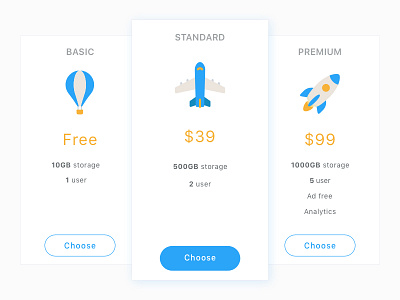 Daily UI #030 - Pricing dailyui pricing