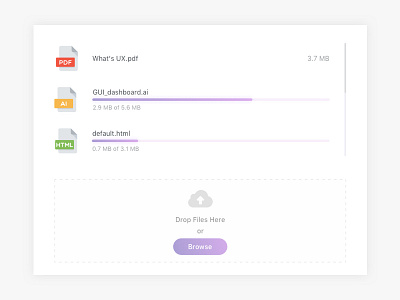 Daily UI #031 - File Upload