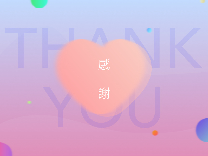 Daily UI #077 - Thank You by Dicky on Dribbble