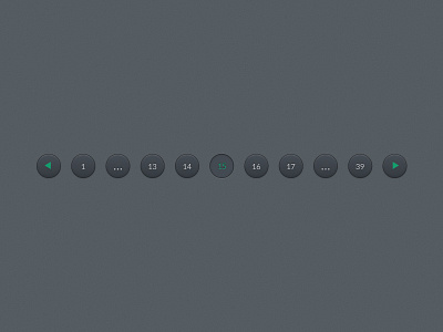 Daily UI #085 - Pagination button dailyui pagination