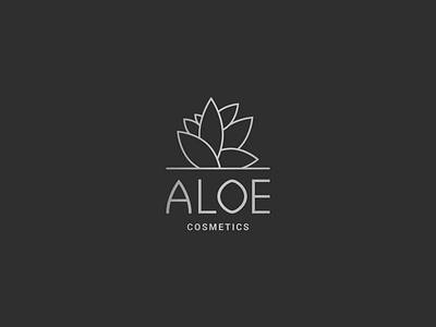 Aloe cosmetics logo branding design graphic design identity logo logodaily logodesign logoinspiration logomaker logomark logos logotype