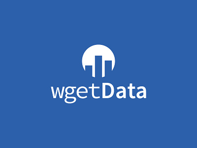wgetData Logo data logo open soure startup wgetdata