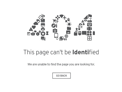 404 404 icons identihub mosaic page not found