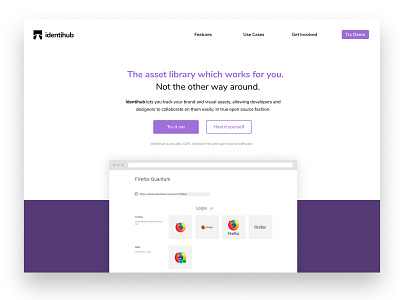 Identihub Landing Page Exploration