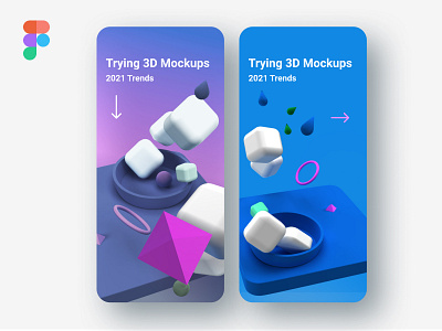 3-D Models in UI design