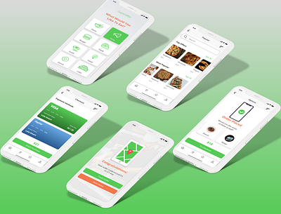 Food Delivery App app delivery app design food app foodie ui