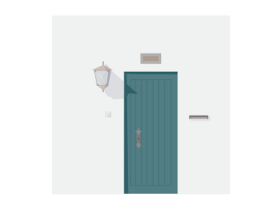 30 days of illustration- Day 26 design digital art door flat flat illustration flatdesign illustration minimal september vector