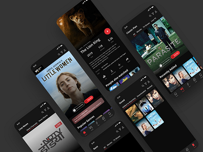 OTT App Redesign Concept - Vi Movies & TV