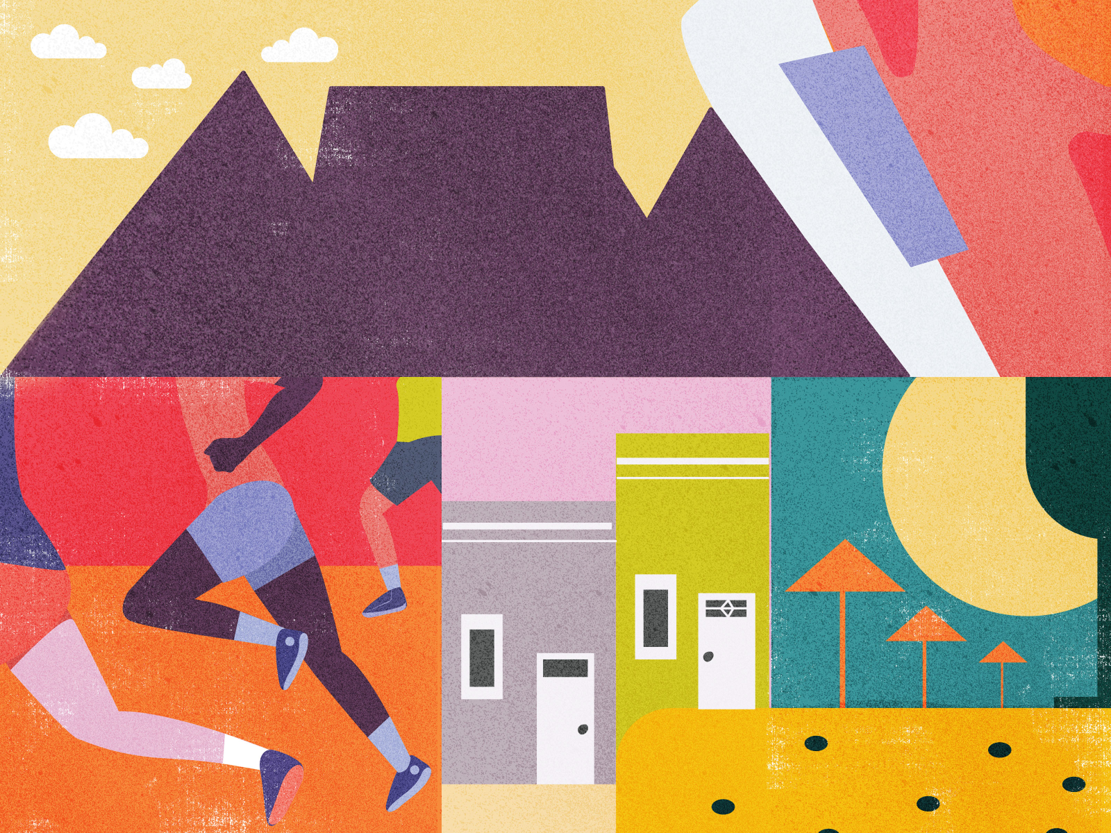 Run Cape Town by The Doodle Poodle on Dribbble