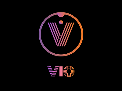 VIO - Logo Design ai app branding challenge design gradient graphic design illustration logo music simple ui ux vector vio