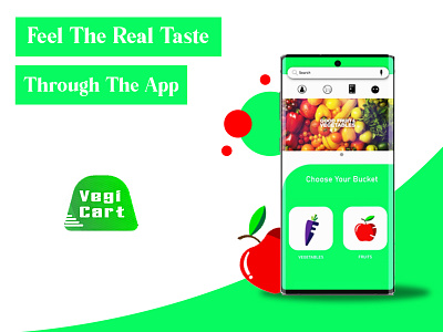 Vegetable Selling App UI