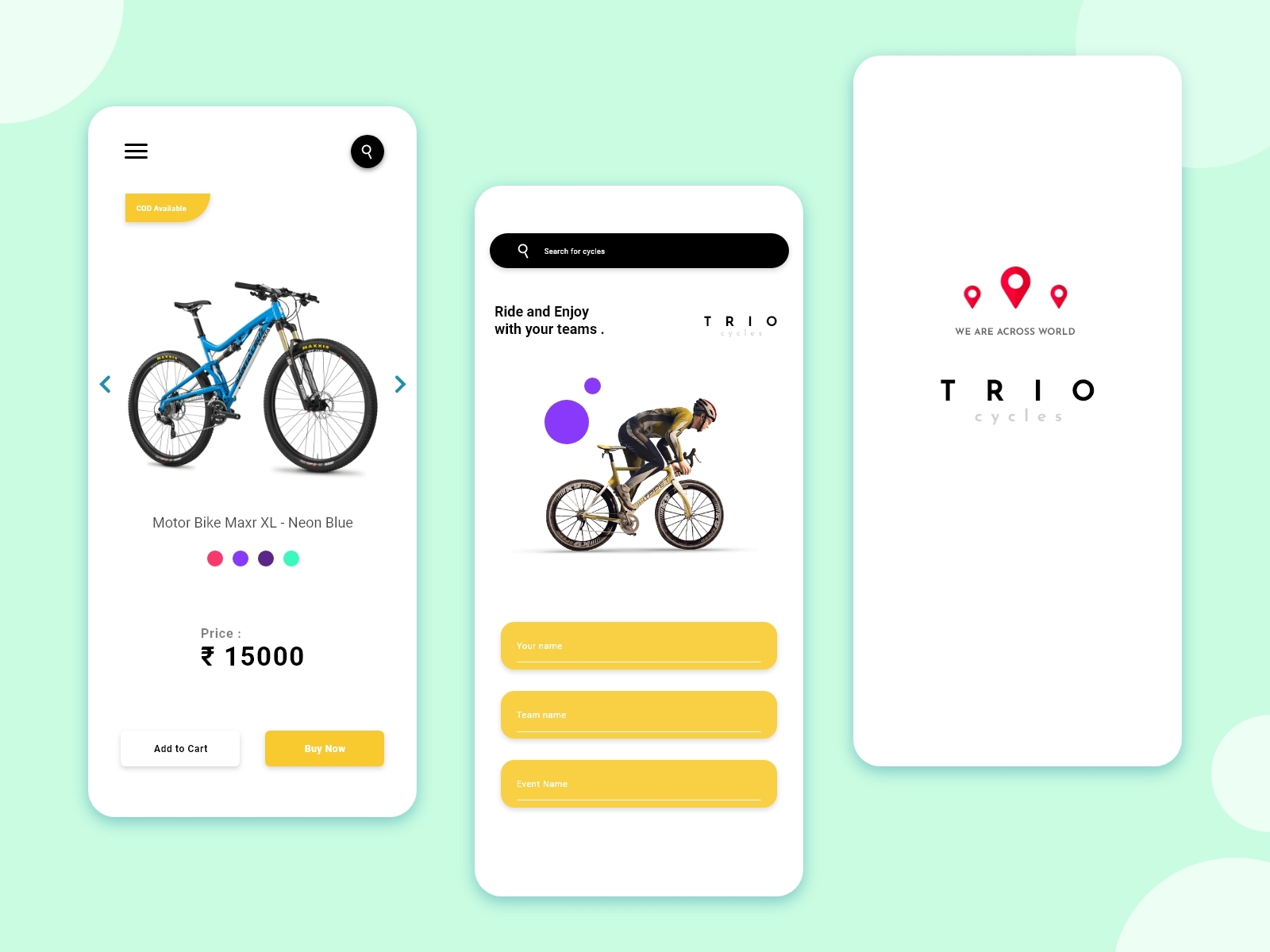 Bike selling online app