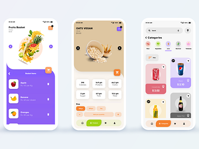 Grocery App UI
