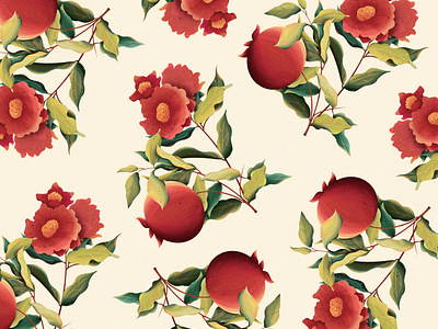 Pomegranate pattern