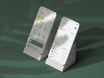 Banking app design