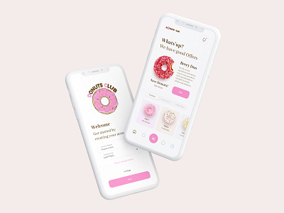 Donuts App design