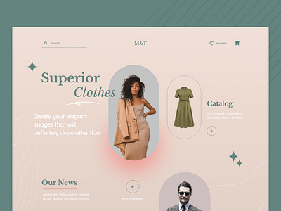 Shopping landing page branding buy clothes design discount dress figma finance home landing moda new pay sale shopping style ui web website woman