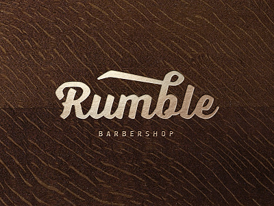 Logotype for Rumble Barbershop