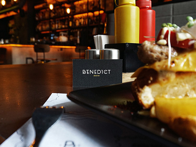 Identity for Benedict Daily Bar brandidentity brandingidentity businesscard corporateidentity design designideas designlogo graphicsdesign identity identitydesign logo logotype