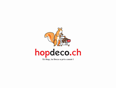 Logo for a Swiss e-shop company