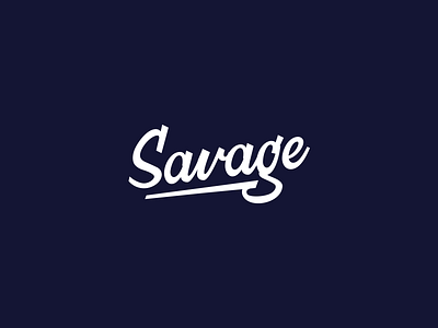 Savage logo type