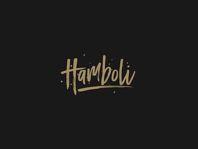 Hamboli logo type