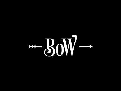 Bow V.1 archer arrow brand branding creative design graphicdesign logo minimal