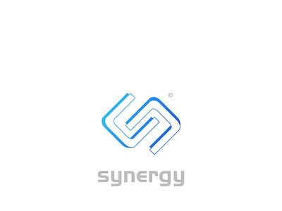 Synergy brand branding clean creative fashion logo minimal ui