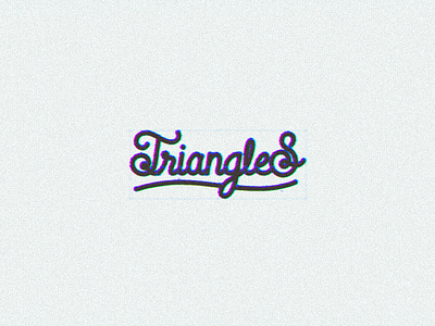 Triangles brand branding clean fashion logo minimal minimalism monogram type typo typo logo typogaphy