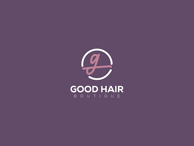 Good Hair Boutique - Rebranding boutique boutique logo brand branding classy fashion femme hair logo luxury minimal rebranding symbol